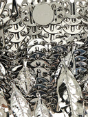 PACO Rabanne Silver Nano Borsa Foglie metalliche Stume