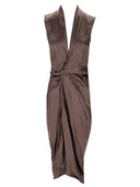 Rick Owens Wrap Sl Dress