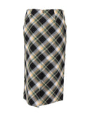 Gonna dritta con spacco sul retro Shushu Tong