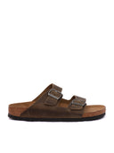 Birkenstock Arizona Sfb Faded Khaki, Oiled Leather, S