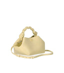 Ganni Bou Kleine gelbe Handtasche