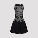 Alexander Mc Queen Viscose Mini Dress
