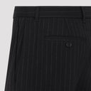 Alexander Mc Queen Pinstripe Lurex Pants