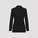 Alexander Mc Queen Pinstripe Lurex Jacket