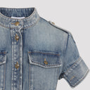 Alexander Mc Queen Denim Mini Dress