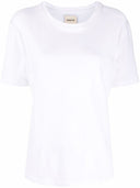 Khaite Mae Short Sleeve Tee Shirt