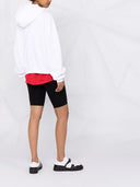 Alexander Wang Essential Terry Hoodie With Puff Paint Logo