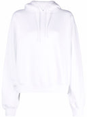 Alexander Wang Essential Terry Hoodie With Puff Paint Logo