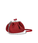 Max Mara Weekend Pasticcino Palmas Pochette Rossa Piccola