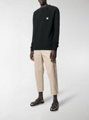Maison Kitsune` Fox Patch Cotton Sweatshirt