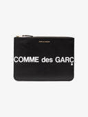 Billetera de comme des garçons / enorme logotipo