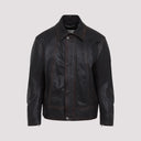 Golden Goose Prince Nappa Leather Bomber Jacket