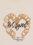 T-shirt Msgm Jersey Fille