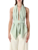 Alberta Ferretti Top Green