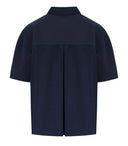 Mm Max Mara Nave Navy Blue Poloshirt