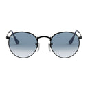 Ray Ban Rb3447 Round Metal Black