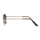 Ray Ban Rb3447 Round Metal Brown