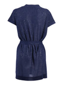 Kangra Cashmere Gilet Lungo Con Micropaillettes