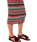 Abito midi multicolore Weekend Snob di Max Mara
