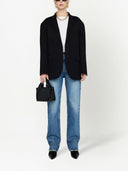 Anine Bing Quinn Blazer Black Cashmere Blend