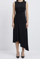 Ami Robe Longue Lavallière Sans Manches