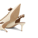 Valentino Garavani Valentino Garavani Rockstud Bow 60 Slingback Pumps