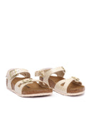 Birkenstock Kids Rio Hl Kids Graceful Pearl White, Birko Flor