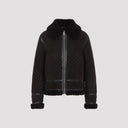 Guggi Gg Shearling Jacket