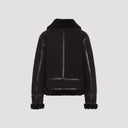 Guggi Gg Shearling Jacket