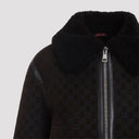 Guggi Gg Shearling Jacket