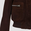 Tom Ford Lamb Suede Bomber Jacket