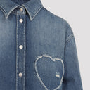 Moschino Heart Denim Shirt