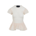 Simone Rocha Sheer Ballet Peplum Top
