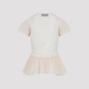 Simone Rocha Sheer Ballet Peplum Top
