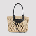 Balenciaga Le City Raffia-Korb