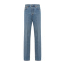 Pantaloni in denim a gamba dritta Gucci