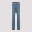 Pantaloni in denim a gamba dritta Gucci