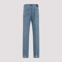 Pantaloni in denim a gamba dritta Gucci