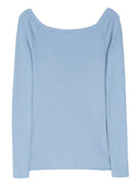 Parosh Fine Ribbed Jumper