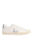 Veja Esplar Logo Leather White Silver