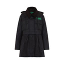 Barbour X Ganni Peplum Wax Jacket