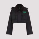 Barbour X Ganni Peplum Wax Jacket