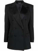 Dolce & Gabbana Giacca Tuxedo Doppiopetto In Faille