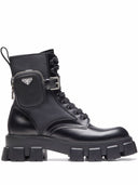 Prada Monolith Boots With Pouch