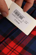Fendi Jr Gonna Red Tartan