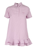 Fendi Jr Abito Ff Cotton Jacq