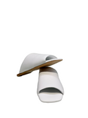 Sabot La Rose Nappa Bianco