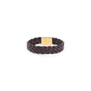 Bottega Veneta Intrecciato Leather Bracelet