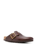Birkenstock Boston Bold Roast, Pull Up Leather