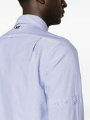 Thom Browne Armband Embellished Cotton Shirt